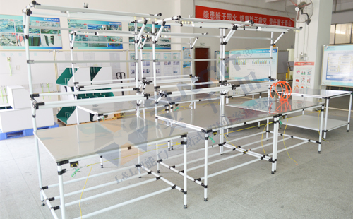 白色線棒工作臺 白色線棒工作臺