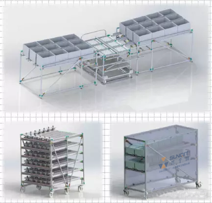 興千田教大家逐步建立CELL線和JIT物流 興千田教大家逐步建立CELL線和JIT物流