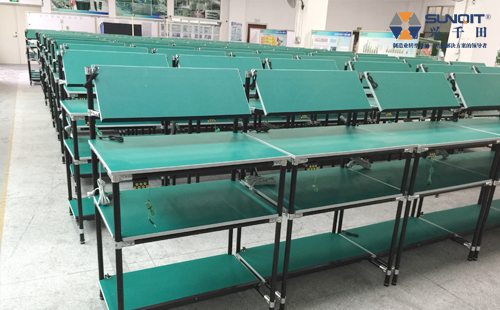 <a href='/gongzuotai.htm' class='keys' title='點擊查看關于精益管工作臺的相關信息' target='_blank'>精益管工作臺</a>如何做到防靜電? 精益管工作臺如何做到防靜電?