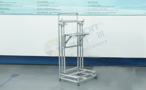 無動力線邊物料升降架,<a href='/zhinengyingyuan.htm' class='keys' title='點(diǎn)擊查看關(guān)于低成本自動化的相關(guān)信息' target='_blank'>低成本自動化</a> 無動力線邊物料升降架,低成本自動化