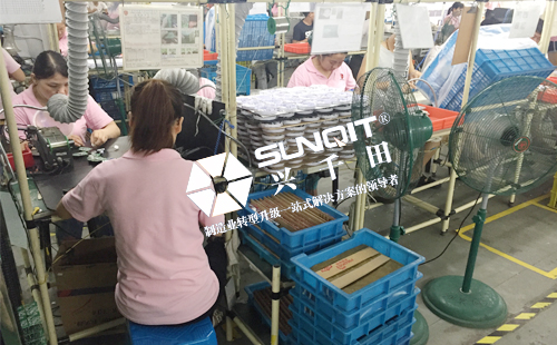 精益生產線改善前 精益生產線改善前