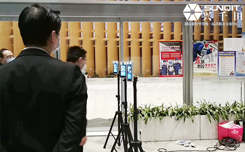 復工必備 紅外測溫人臉識別智能系統