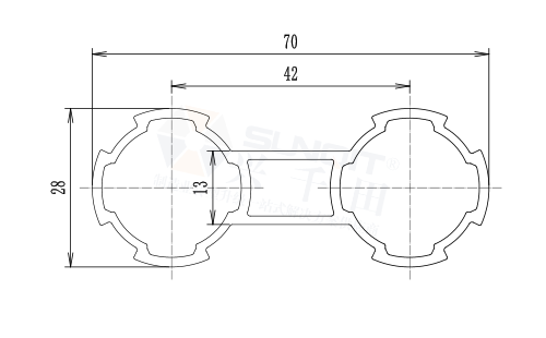 雙聯(lián)基礎精益管尺寸圖 雙聯(lián)基礎精益管尺寸圖