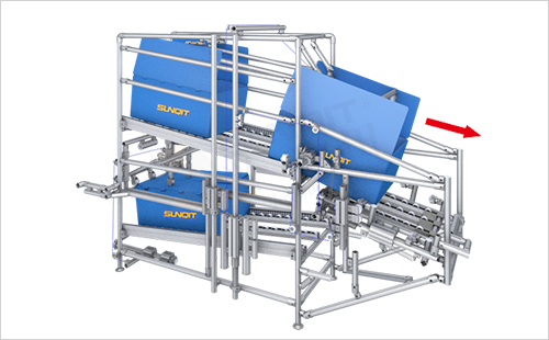 機械稱重貨架+堆垛周轉車 機械稱重貨架+堆垛周轉車