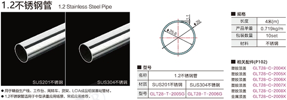 不銹鋼精益管的尺寸規格