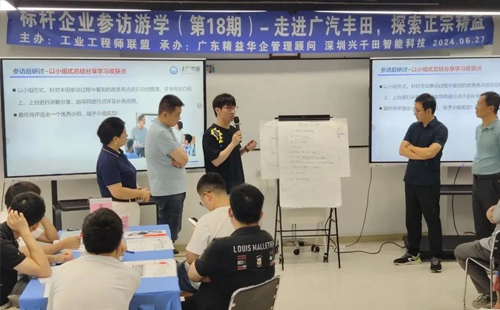 賀“標桿企業參訪游學(第18期)-走進廣汽豐田”活動成功舉辦16 賀“標桿企業參訪游學(第18期)-走進廣汽豐田”活動成功舉辦16